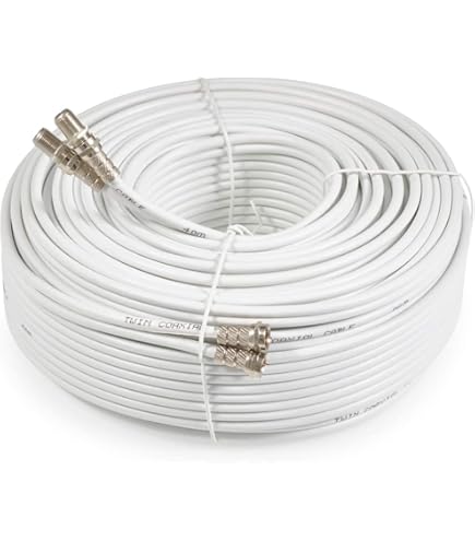 Connettore Spina F Doppio Fucile Twist On Per Cavo Coassiale Doppio - Foto 7