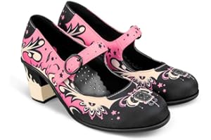 Hot Chocolate Design Chocolaticas Mid Heels Women's Mary Jane Pumps