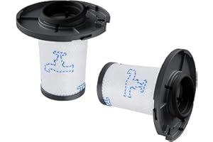 BAMBOOST Lot de 2 filtres HEPA pour aspirateur sans fil Rowenta X-Force Flex 11.60 / X-Force Flex 14.60/15.60, filtre de rechange pour Rowenta ZR009007