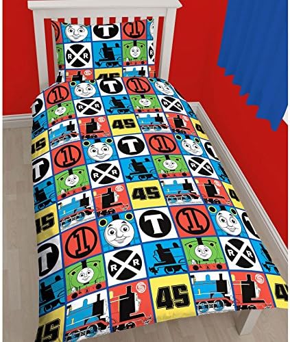 Thomas Team Single Rotary Duvet Cover + Free Small Reward Stickers