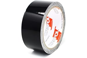 FINEST FOLIA 10m Strisce adhesive decorative per auto moto barca e modellismo in vari colori autoadesive Lunghezza (40mm, Nero)