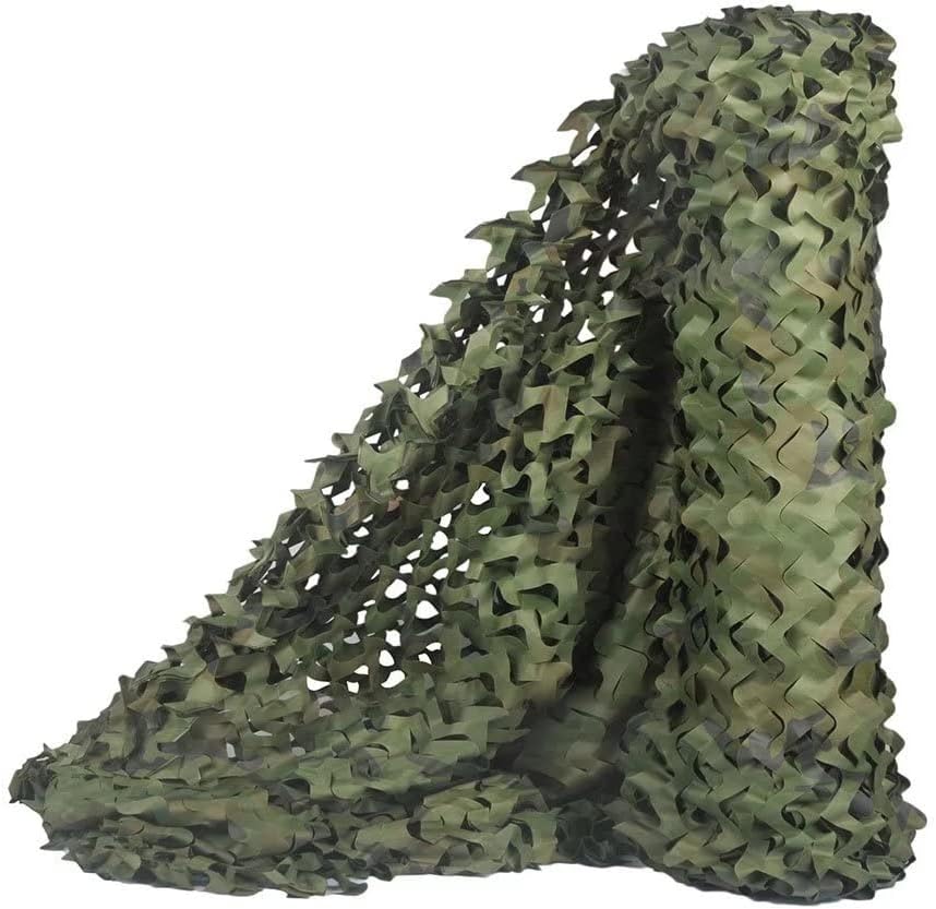 LOOGU Red de Camuflaje, persianas de Red de Camuflaje Ideales para sombrillas Que acampan Caza de Caza