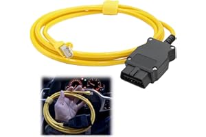 Molbory Enet kabel OBD2, ENET OBD kabel przedłużający, kabel sieciowy, adapter Ethernet, kabel VCD, kabel ICOM Coding ESYS serii F do BMW ENET