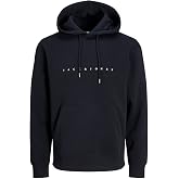 JACK &amp; JONES Kabartma Baskılı Kap&uuml;şonlu Sweatshirt, 12233972