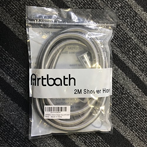 Hochwertiger Brauseschlauch 2,0m lange Edelstahl Metaflex Doppel-Lock 1/2″, Chrom – 3 Jahre Zufriedenheitsgarantie - 7