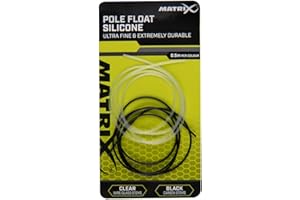 ‎MATRIX Fox Matrix Pole Silicone Black & Clear - 2X 50cm Gummischlauch