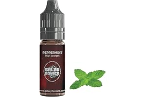 GALAXEJUICE Peppermint Flavouring - High Strength Food Flavoring - 230+ Flavours -10ml Bottle.