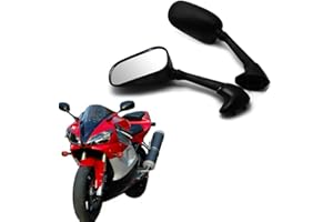 HUIANPEN Rétroviseur de voiture de sport de rétroviseur de moto pour Yamaha YZF R1 1998-2001 R6 1999-2005 R6S 2006-2008