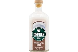 Isautier - Arhumatik Coco - Liqueur au rhum traditionnel - Ile de la Réunion - 24° (1 x 0,7L)