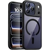 Minesk iPhone 17 Pro Max i&ccedil;in SUPER-CRYSTAL Magsafe ile Uyumlu Kılıf Arkası Kristal Berraklığında Cam G&ouml;r&uuml;n&uuml;m Kenarları Darbe
