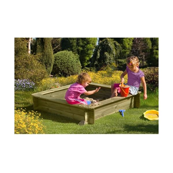 Gartenpirat-Sandkasten-Tim-mit-Abdeckplane-blau - Sandkasten Spass