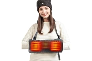 DUKUSEEK Hand Warmer Pouch, Electric 2-in-1 Heated Hand Muff for Winter Use, USB Heating Pad for Home, Office, Outdoors