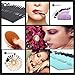 Vander 32 Pieces Make Up Brush Set Cosmetics Brushes Kit makeup brushes Set with Travel Pouch(Blue)