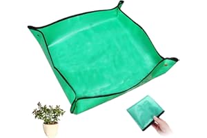 Uhat Garden Kneelers Potting Mat Plant Waterproof Anti Dirty PE Indoor Gardening Transplanting Work Cloth