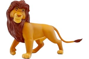 Bullyland 12257 figurka króla lwa Mufasa z Disneya Król Lew, wierna w szczegóły, zabawka i prezent dla dzieci od 3 lat