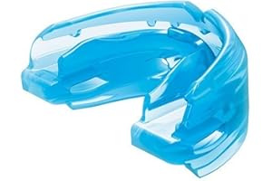 ShockDoctor Protège-dents Double Bretelles Mixte Adulte - Bleu - 12+