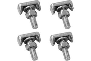 NIYATA 4 tornillos en T para coche, abrazaderas de batería, tornillos de batería para bornes de batería de coche, tornillo en T 19116852 accesorios de repuesto
