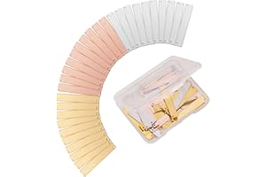 BEEFLYING 30 Pcs Rectangle Estampage Étiquettes Vierges Lisse Laiton Charmes Pendentifs pour Bricolage Bracelet Collier Fabrication de Bijoux Accessoires Arts Artisanat Décoration de la Maison