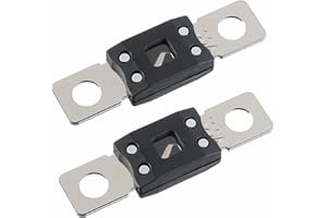 SIGANDG Lot de 2 fusibles haute tension ANM 100 A pour voitures, camions, véhicules de chantier