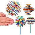 RISHI QUALITY Candy Flower Toy for Kids | Spin Toy with Fun Stress Relief Toy | Best Return Gift | Gift for Boys and Girls Ages 3 and Up. for Birthday, Diwali Gift. (Pack of 1)