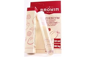 AlcoFermBrew Enzima pectolitico 10ml/50kg BROWIN - per la chiarifica dei mosti e nei Vini. Prodotti Enologici