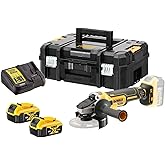 Dewalt DCG405P2-QW Cordless Angle Switch. 125 mm, 18 V/5.0 Ah, 1000 W