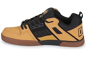 DVS Men's Comanche 2.0 Chamois Black Gum Low Top Sneaker Shoes