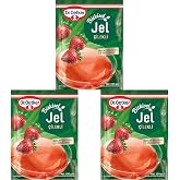 Dr. Oetker Bitkisel Jel &Ccedil;ilek Aromalı 100 Gr 3l&uuml; paket
