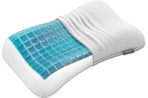 Technogel Poduszka podpierająca kark Pixel Anatomic Curve (66 cm x 40 cm, 13), TG-PIL-EC13, biała