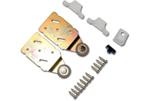 P C HENDERSON Henderson Single Top Sliding Wardrobe Door Fittings Kit, For 1 Additional Door, 45kg Capacity