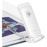 One94Store Book Lamp for Students, USB Rechargeable LED Study Light, 3 Brightness & Color Modes, Clip-On, Portable & Eye-Frie