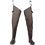 rubber thigh waders