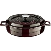 Lava Metal Premium Serisi - D&ouml;k&uuml;m &Ccedil;ok Ama&ccedil;lı Tencere, Yuvarlak, 28 cm, Majolik Mor