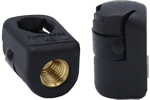 INSUPPA AUTO SPARE PARTS INSUPPA Pair Of 10mm M8 Gas Strut Fitting End Plastic Socket Boot Bonnet Hatch Multi Fit