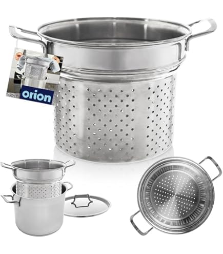 Cuiseur à Pâtes Pour Micro-ondes - Avec Passoire Intégrée, Polypropylène Alimentaire - Pour Spaghetti, Nouilles, Légumes Vapeur