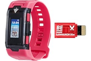 Bandai - Digimon Vital Bracelet - Version Rose VV - Langues Disponibles : Anglais & Japonais - NT82569