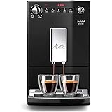 Melitta Purista - Kaffeevollautomat - flüsterleises Mahlwerk - Direktwahltaste - 2-Tassen Funktion - 3-stufig einstellbare Ka