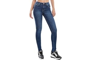 Toocool - Jeans Donna Pantaloni Skinny Slim Elasticizzati Push up Aderenti Nuovi M5780