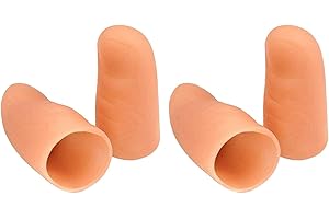 Murman 4 LED lámpara de Dedos, luz para el Pulgar luz mágica, Punta mágica del Pulgar, Super Suave Light Dance Super Bright Magic Fingerlicht Prop para el Rendimiento