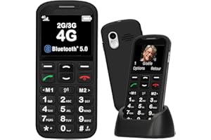 MOBIHO ESSENTIEL NOUV 04/2024 - Le Classic Initial désormais en 4G : dépendance, Perte d'autonomie. Stop ERREURS MANIP et appels pub, SOS, Alerte Bat Faible, Main Libre Auto, Photo-Contact...