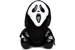KIDROBOT - Peluche Scream Ghostface 20 cm - Figurine en peluche Halloween - Jouet peluche à collectionner