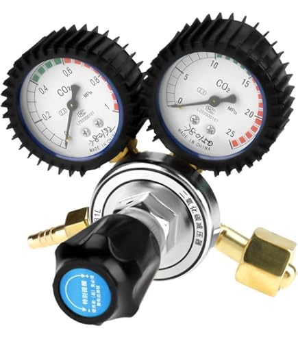 Kegland MK4 CO2 Drukregelaar met 2 manometers plus inclusief 8 duotight FFL 3