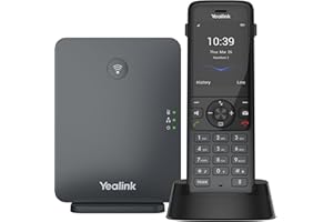 Teléfono IP DECT Yealink W78P (Base W70B + inalámbrico W78H)