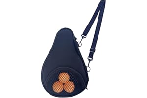 CORECISE Table Tennis Racket paddle cover，Ping Pong Paddle Carry Sleeve Bag,Table Tennis Bat Protective Paddle Sleeve, Ping Pong Paddle Racket Bag Case With Ball Storage Mesh Pocket and Shoulder Carry Strap