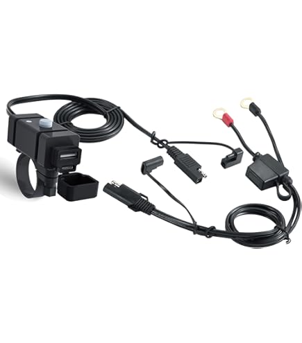 Chargeur USB De Moto Avec Support De Montage étanche IP67