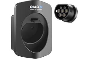 QIAO)) Type 2 EV Charging Cable Holder,Weather Proof Holder for Most Type 2 AC EV Charger Cable Tidy,EV Cable Tidy Compatible with Tesla/MG/BMW/VW/Polestar