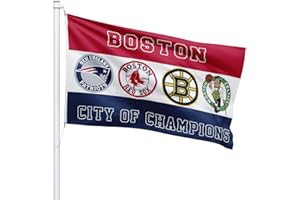 HIUYNN REYINL Boston City of Champions Sport Teams House Garden Flag Wall Banner 3x5Feet