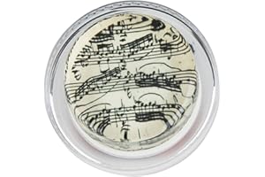 Magic Rosin - 3G Bach Manuscript - Premium Grade Instrument Rosins for Violin, Viola, and Cello Bows - Excellent Grip - Delivers a Clear, Complex Tone - Purified Transparent Pine Rosin - USA Made