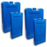 Cia&amp;Co 4 x Cold Accumulators/Ice Blocks for Portable Refrigerators and Maintenance or Cold Application. Pack of 2 XL 350cc +