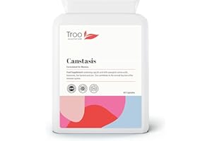 Troo Health Care CANStasis Candida Yeast Balance Supplement 60 Capsules - Formulated for Women to Provide Daily Targeted Microbial, Digestive and Immune Support